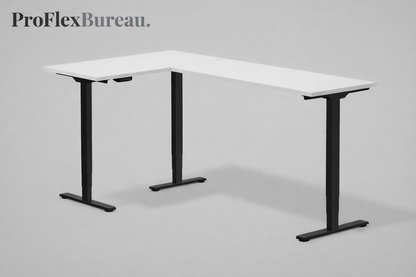 Bureau assis-debout d'angle Classique (E5L)