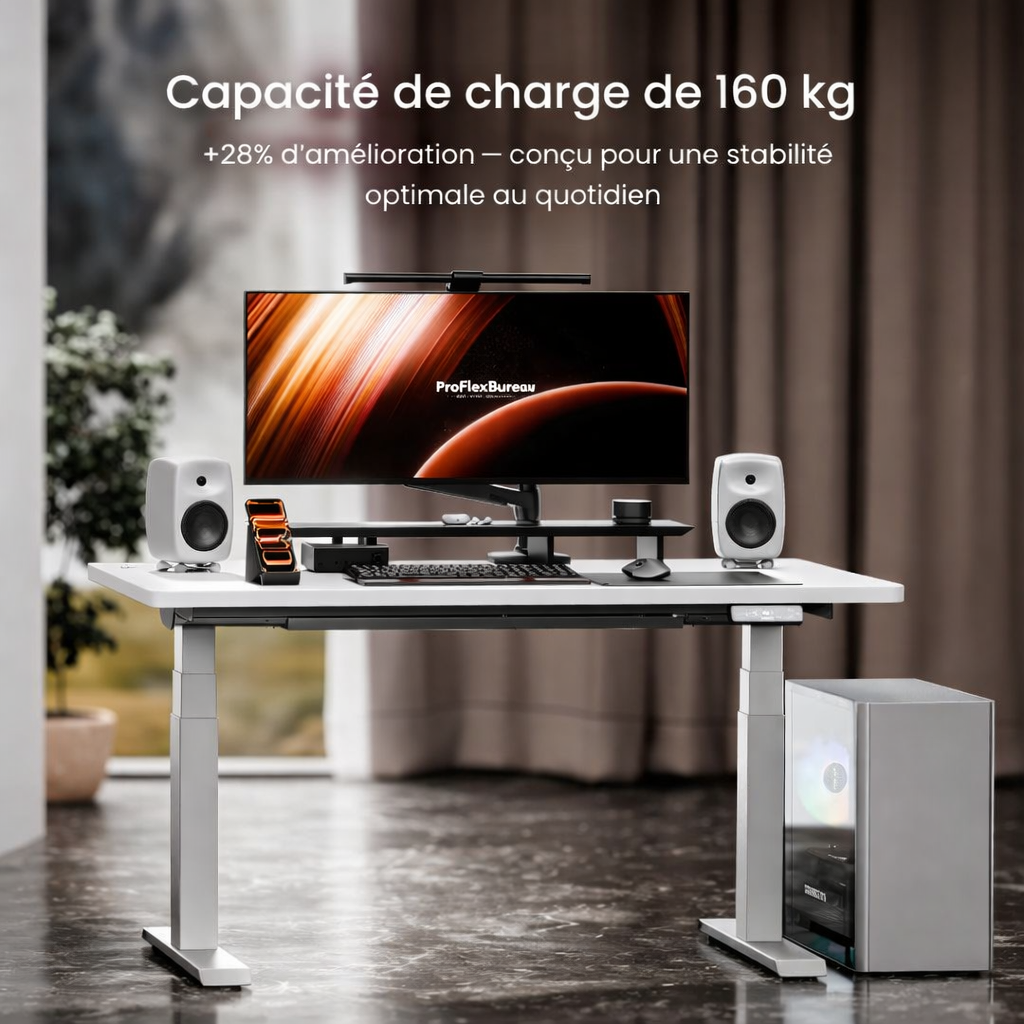 Bureau assis-debout Premium Série E7 (Série E7 2026)